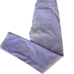 LOFT Lavender Corduroy Straight Leg Pants Casual Chic Comfort 27/4
